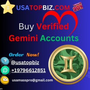 Buy Verified Gemini Accounts